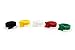 Alianza Products APH&L50PC Cable Straps Hook and Loop 6, Cable Ties for Tidying and Organizing Loose Wires and Cables, Multi-Colored, 50 Piece