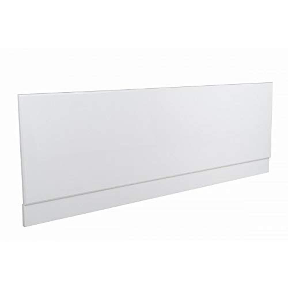 VeeBath Acubase 1700mm Front Side Bath Panel, Waterproof, Modern Panels for Bathroom Bathtub- White
