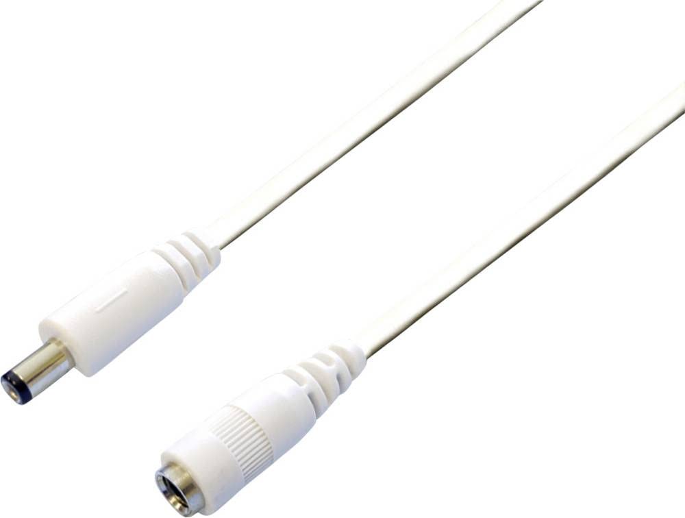 BKL Electronic 072098 Low Voltage Extension Cable Low Voltage Plug to Low Voltage Socket 5.5 mm 2