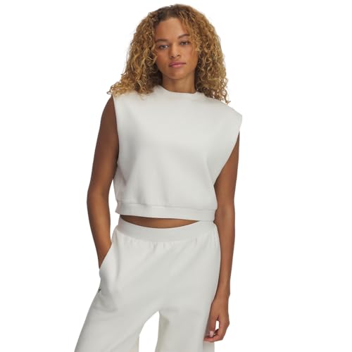 Under Armour Women's Unstoppable Fleece Sleeveless TopDISC, (279) Stone / / Sto…