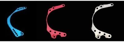 MODQUAD RED ANODIZED CASE SAVER FOR HONDA TRX450R 2006 (CS2-4RD)