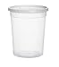 YW COMINHKR02572325 Sets 32oz Plastic Soup/Food Container with lids