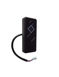 Lector RFID Homsafe 125 KHz Lector RFID Lector de acceso a la puerta Lector de tarjetas de proximidad Wiegand26 34 Bit Función impermeable avanzada para el sistema de control de acceso de la puerta.