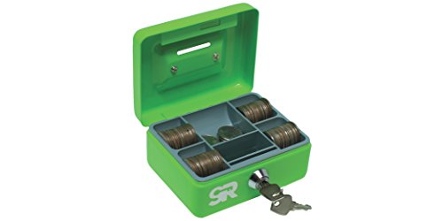 SR | Save Right MINI (SR-9205) Multi-Purpose Petty Cash Box Toy Storage (Lime)