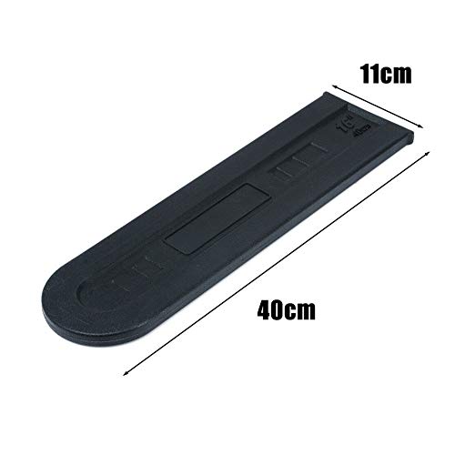 ompait Effective Plastic Durable Chainsaw Bar Protective Cover Protect Scabbard Universal - Black