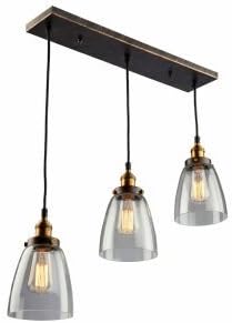 Artcraft Lighting Greenwich 3-Light Pendant, 22.5-Inch