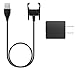 Fitbit Charge 2 USB Charging Cable with Wall Charger Plug by iEEKK, Extra Long 3.3ft(1M) Replacement Charger Cord for Fitbit Charge 2 Smart Bracelet (Cable with Plug)