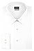 Arrow Men's Sateen Regular-Fit Solid Point-Collar Dress Shirt, White, X-Large/17