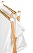 BirdRock Home X Bamboo Hamper | Made of Natural Bamboo | Includes Machine Washable Cotton Canvas Liner | Lightweight for Easy Transportation