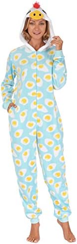 Body Candy Women's Plush Adult Animal Hood Onesie Pajama