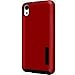 Incipio DualPro Hard Shell Phone Case with Impact Absorbing Core - HTC Desire 626/ 626s - Red - Retail Packaging