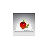 Tynies Animals Eat - Worm In Apple * Colors May Vary * Glass Figure