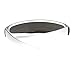 SA106 Mirror Lens Monolens Cyclops Robotic Futuristic Sunglasses Silver - Blue Mirror