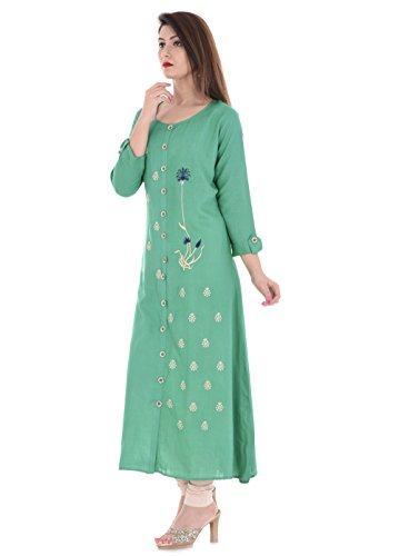 straight long kurtis party wear