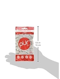 PUR Gum 3 Sabores, surtido de menta, canela, menta,