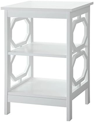 Convenience Concepts Omega End Table White