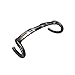 TOSEEK Carbon Fiber Bent Bicycle Handlebars Mountain Bike Road Bike Handlebar Drop Bar Black