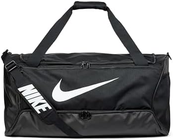 , Brasilia 9.5, Durchschnittliche Trainingsbeutel, Schwarz/Schwarz/Weiß, 60Lt, Unisex Erwachsener