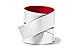 Oakley Men's 1 1/2" Reversible Premium Leather Belt Strap - Red Line