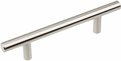 GlideRite 6-inch Solid Stainless Steel Finish 3.75 inch CC Cabinet Bar Pulls (Pack of 10)