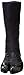 MARUGO Jitsuyou ALL BLACK Japanese Tabi Shoes Black with 12 Clips