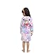 Lantop Kids Soft Bathrobe Comfy Unicorn Flannel Robe Unisex Hooded Gift All Seasons Sleepwear
