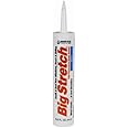 Sashco 10016 10.5oz 10016 Big Stretch Caulk 10.5-Ounce Cartridge, White