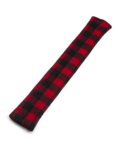 Neck Heating Pad For Neck Pain Relief By Sunny Bay - Flax Seeds Filled Bean Bag, 4" x 26", Hot Cold Therapy, Neck Shoulder Heat Wrap, Microwave Heating Pad (Buffalo Plaid) - Thumbnail 2