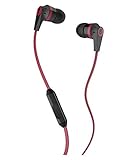 Skullcandy In Ear Sound Bass Ink'd 2.0 Headphones With Mic (Red)