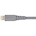 Amazon Basics MFi-Certified USB-A to Lightning Cable for Apple iPhone and iPad - 10 Feet (3 Meters), Gray
