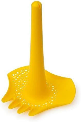 Quut Triplet (Mellow Yellow) - All in One Rake, Shovel and Sifter Beach Toy