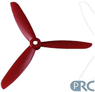 AvatarRC Geniune Gemfan 5045-3 (5x4.5x3) Tri Blade Red Propellers for 250 Size Quadcopters, Drones, and Multi-rotors - Perfect for 210mm to 300mm frames