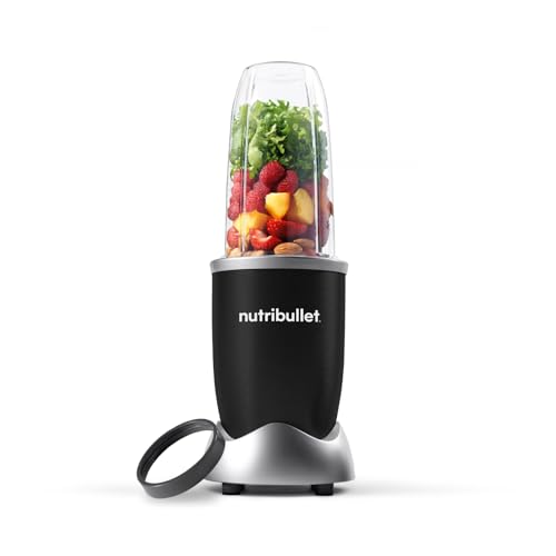 nutribullet Pro, 900 Watt Leistung, Einfach und schnell in der Anwendung, Kompakt, Leicht zu reinigen, Mit 700 ml Becher, Smoothiemixer, Smoothie Make