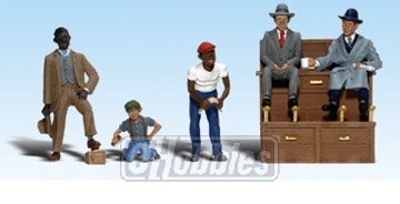 Woodland Scenics N Scale Scenic Accents Shoe Shiners