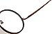 Agstum Vintage Retro Small Round Optical Eyeglass Frame with Spring Hinge
