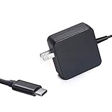 Type C AC Charger for Acer Chromebook Spin 13 CP713-1WN,512 514 C851 C851T CB514-1H CB514-1HT N18Q2 Laptop Power Supply Adapter Cord(USB C Connector)