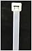 Heavy Duty Cable Zip Ties. Durable strong nylon tie wraps, 120 LB Tensile Strength (15 Inch 100 Pack, White)