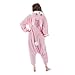 Emolly Fashion Bunny Animal Onesie - Soft and Comfortable with Pockets! Fun As a Costume or Pajamas - for Men Women Teens Adults! 5% of Sales Donated to San Diego Zoo Global Wildlife Conservancy