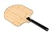 Fiery Chef Bamboo Pizza Peel with Foldable Rubber Handle for Easy Storage, 12 x 14 inch Blade, 22.7 inch Overall, Gourmet Luxury Pizza Paddle for Baking Homemade Pizza Bread
