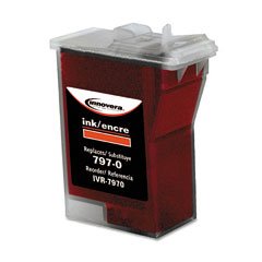 Inkjet Print Cartridge for Pitney Bowes Postmeter 7970 (797-0 compatible) Red