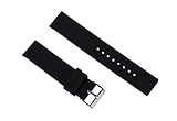 Silky Silicone Watch Band Strap Rubber with Stainless Steel Pin Buckle