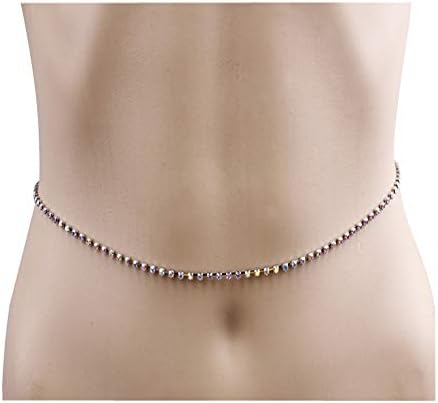 YOUGKING Women Girls Body Chain Jewelry Bikini Belly Waist Chain Belt for Beach Swimsuit or Club Outfit