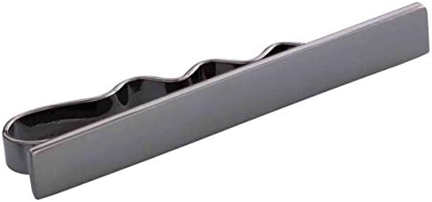 Grey Knurr Tie Slide by Duncan Walton