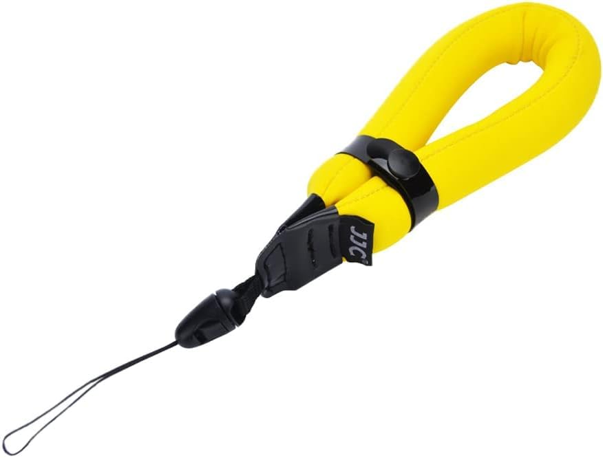 JJC Waterproof Camera Floating Wrist Strap for Underwater Cameras - Yellow
