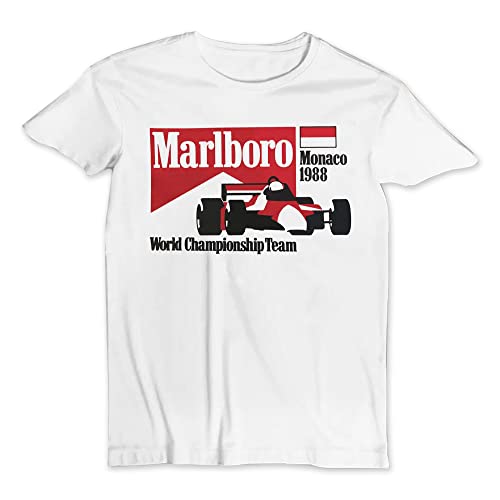 1988 Monaco Grand Prix Winner Poster Tee, Vintage F1 Formula One