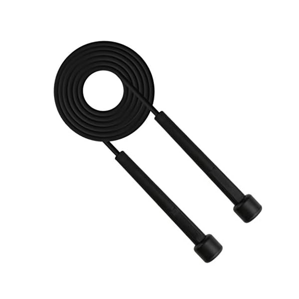 Skipping-Rope-Adult-Fitness-for-Men-Women-Speed-Jumping-Rope-Comfortable-Handle-For-Fat-Loss-Burning-Exercise-Best-For-Home-Gym-Workout-Equipment-BlackBlack Skipping Rope Smart Speed Jump Rope for Adult Fitness Exercise Lightweight Adjustable Home Gym Workout Equipment Jumping…