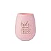 10 piece set of Bride Tribe and Bride Silicone Wine Cups, Perfect for Bachelorette Parties, Weddings, and Bridal Showers (Pink)