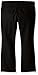 The Children's Place girls Bootcut Chino School Uniform Pants, Black Single, 10 US