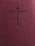KJVER Sword Study Bible/Personal Size Large Print-Burgundy Ultrasoft