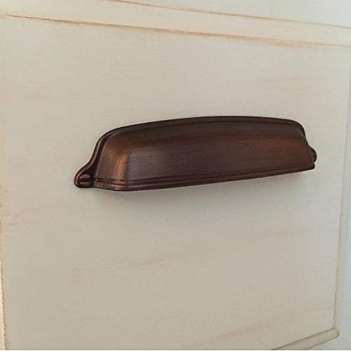 Southern Hills Oil Rubbed Bronze Cup Pulls 5 inch Screw Spacing